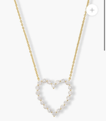 She's an Icon Heart Necklace