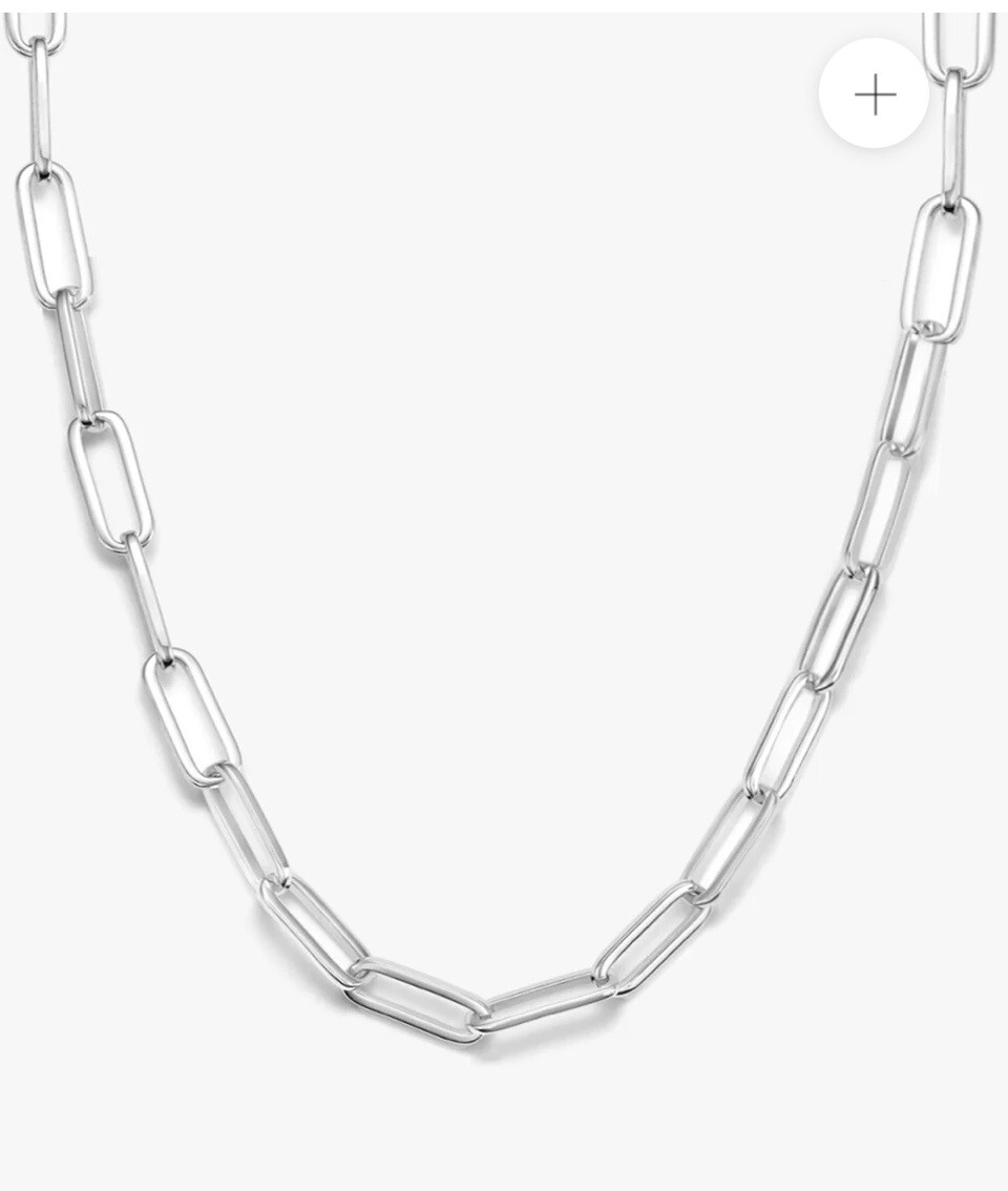 Carrie Chain Necklace (Silver)