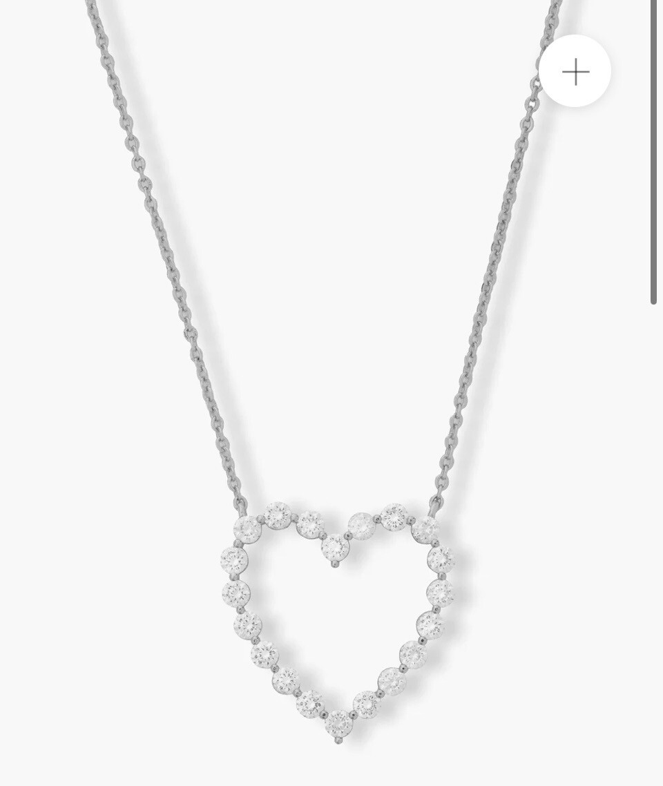 She's an Icon Heart Necklace
