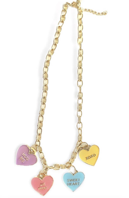 CONVERSATION HEART NECKLACE