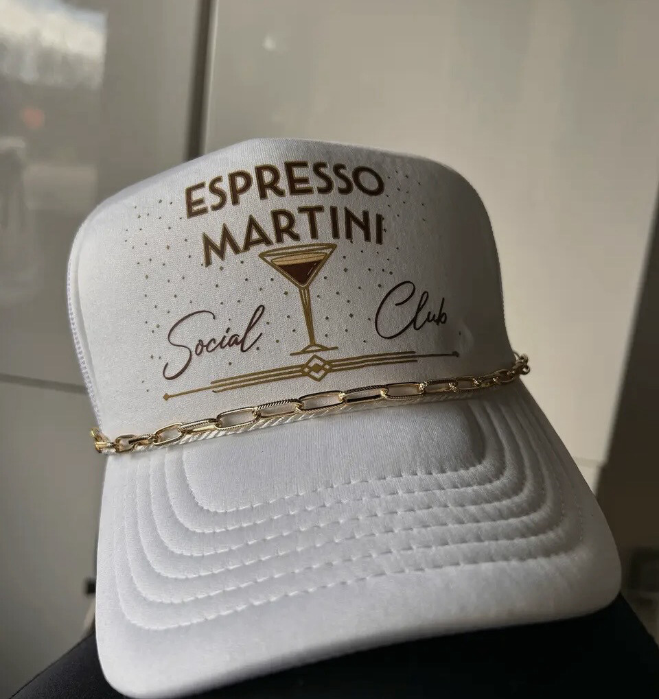 Trucker Hat Chain-GOLD Large Paper Clip Chain