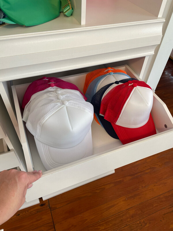 Perfectly Patched Hat w/ White Front