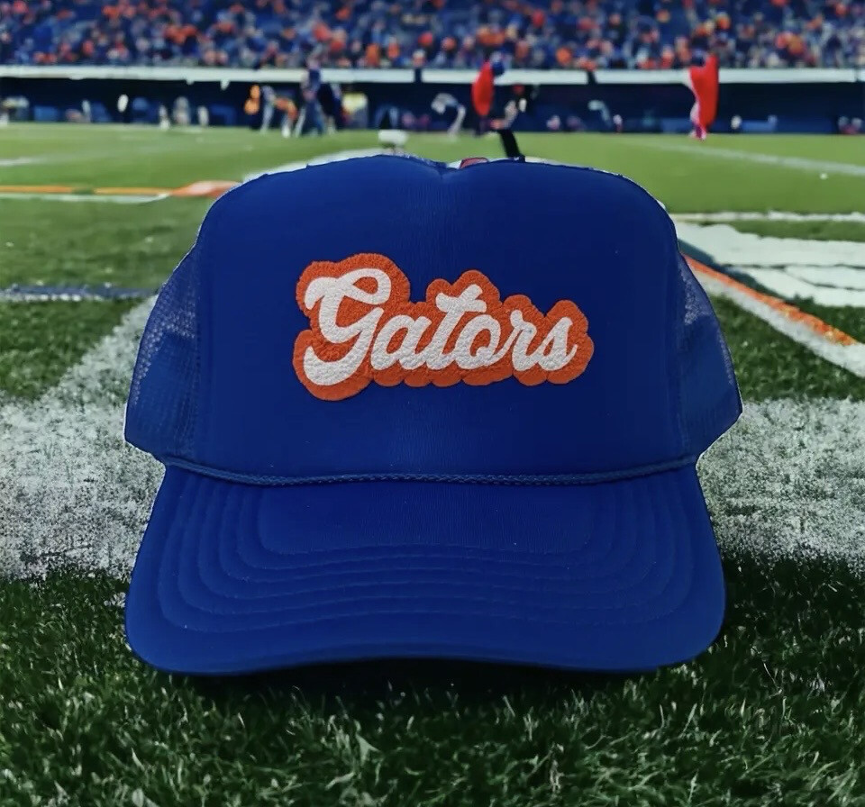 Gator Script Trucker Hat/Baseball Cap