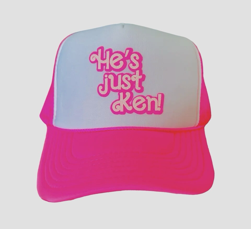 He’s Just Ken Trucker Hat/Baseball Cap