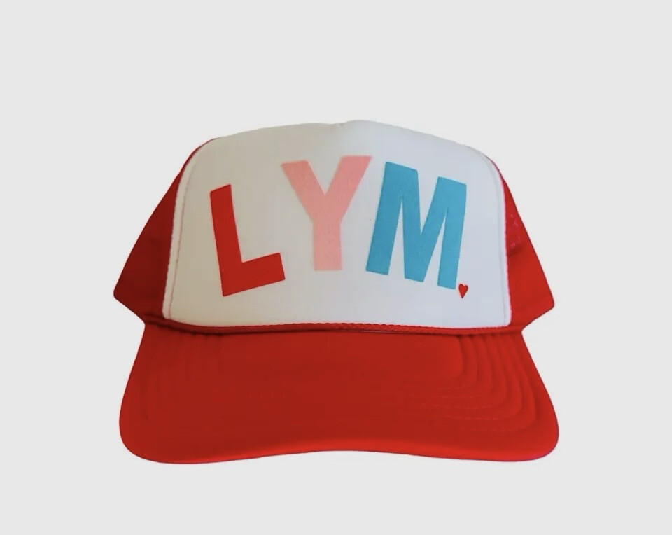 Love You More ‘LYM’ Trucker Hat/Baseball Cap