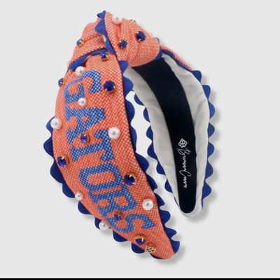 Adult Size Gators Cross
Stitch Headband