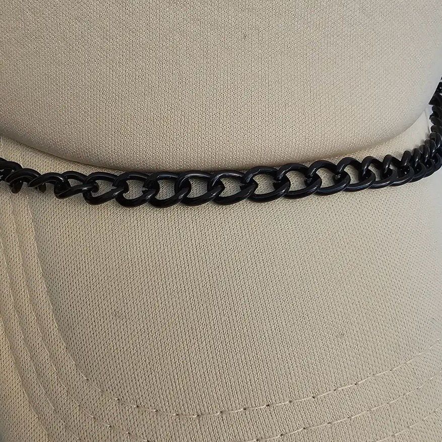 Trucker Hat Chain LARGE BLACK