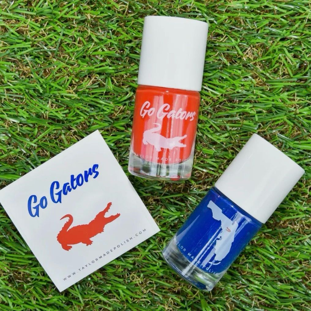 Florida Gators Game Day Nail Polish
