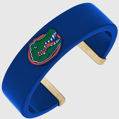 Florida Gators Resin Logo Cuff Bracelet in Blue