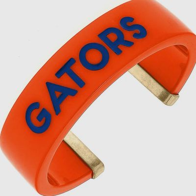 Florida Gators Resin Cuff Bracelet in Orange