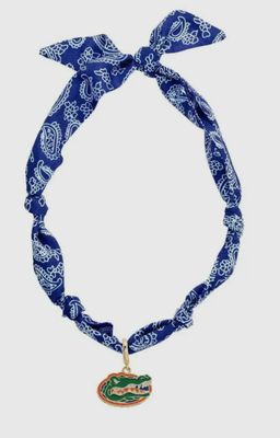 Florida Gators Logo Bandana Scarf Necklace