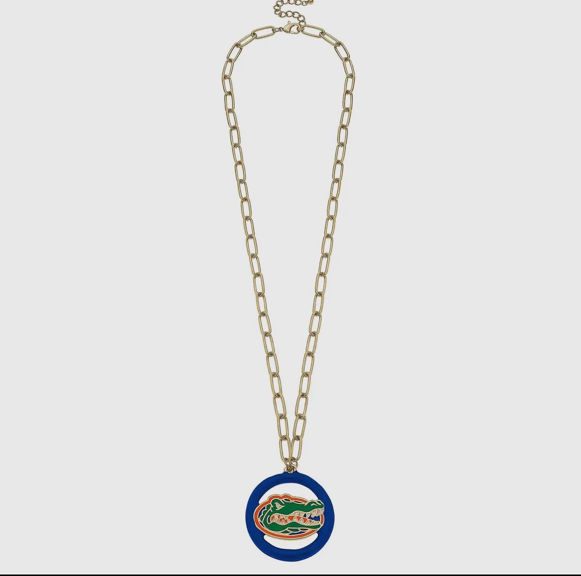 Florida Gators Logo Medallion Necklace
