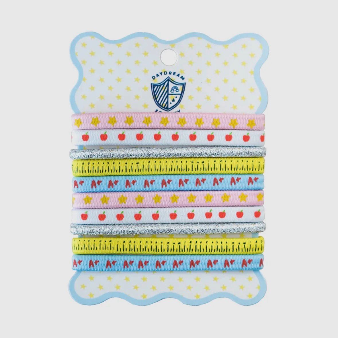 Smarty Pants Printed Pack of 10 Hair Tie Set