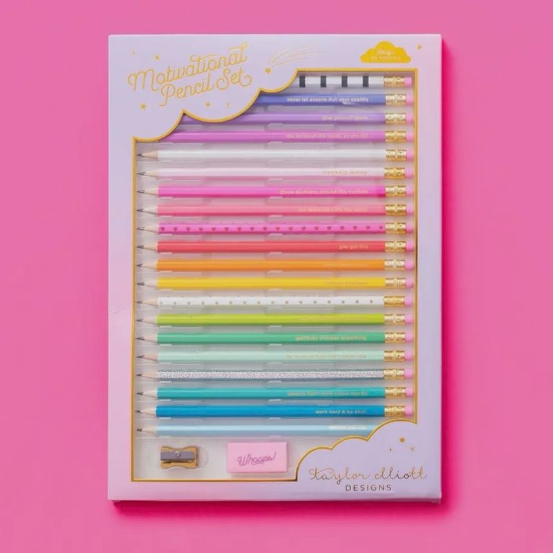 Motivational Pencil Set