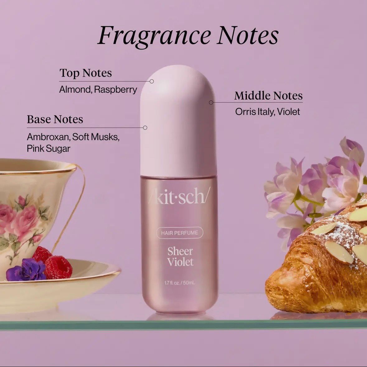 Sheer Violet Hair Perfume