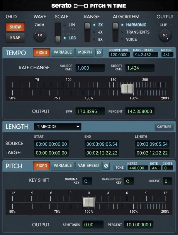 Serato Pitch &#39;n Time Pro