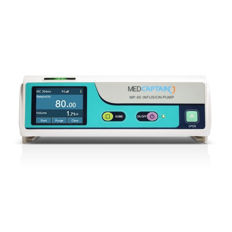 MedCaptain Infusion Pump, MP-60 with Touchscreen