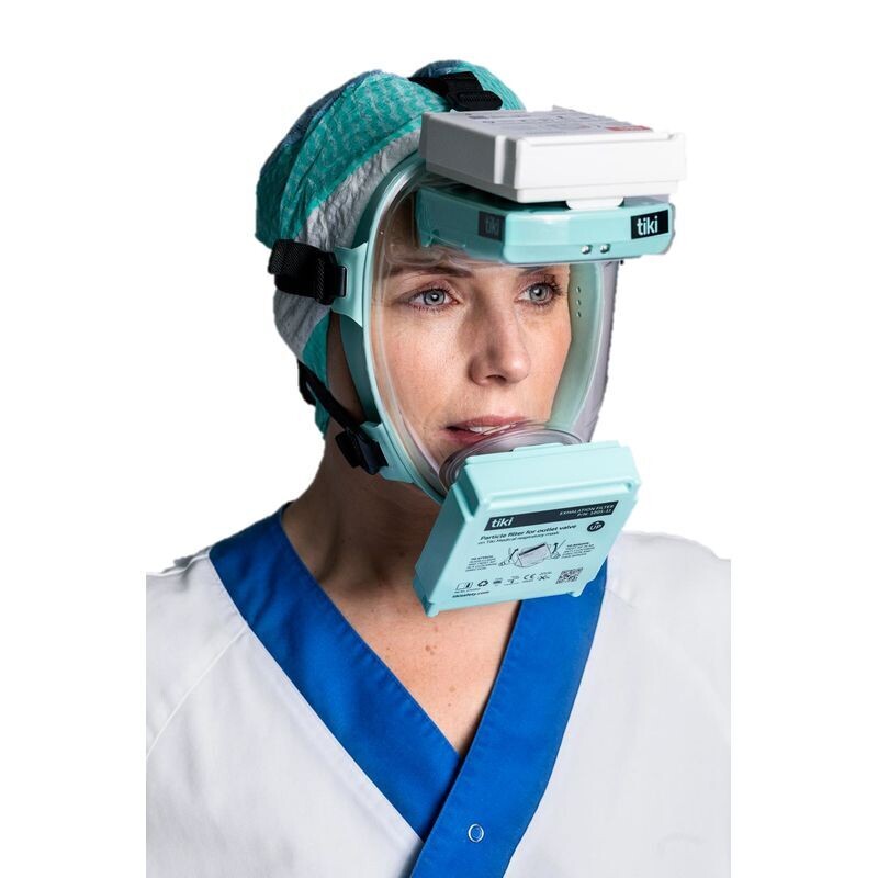 Tiki Medical - respirator mask with inhalation and exhalation filter