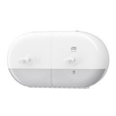 Tork Dispenser wit mini twin voor toiletpapier 1 stuk