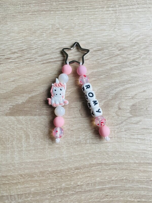 Porte-clé - Licorne Princesse
