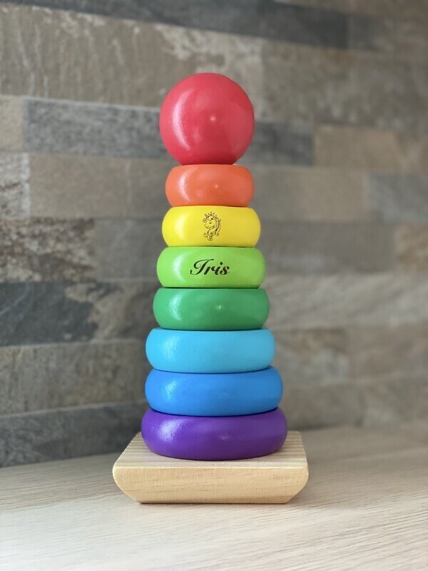 Pyramide anneaux personnalisable