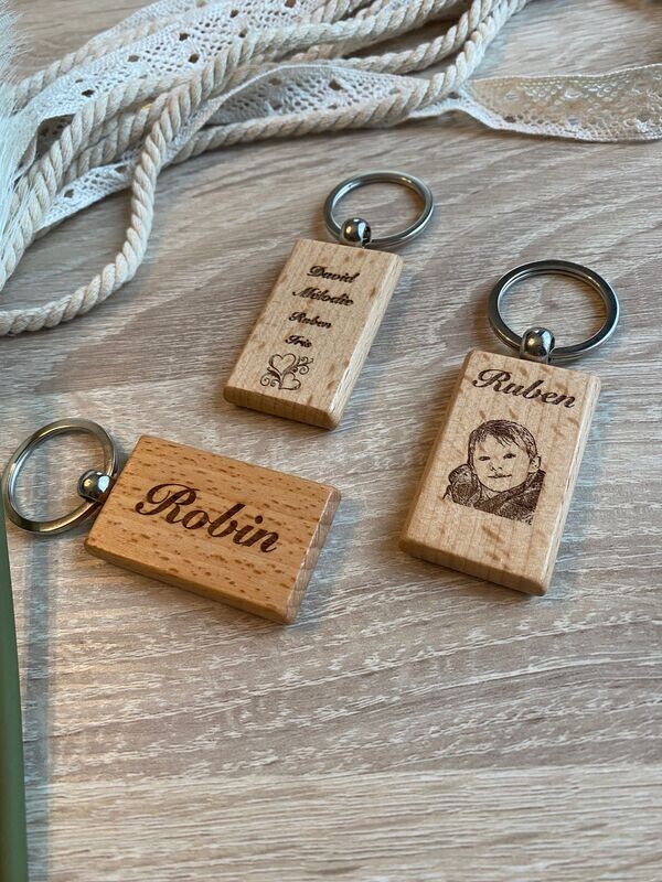 Porte-clé en Bois