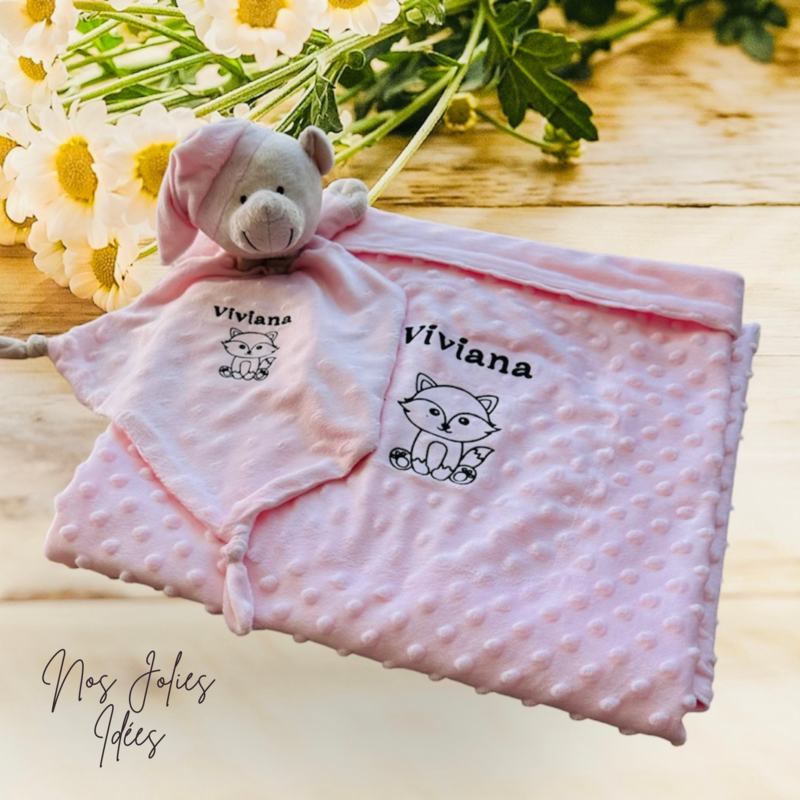 Coffret couverture et doudou