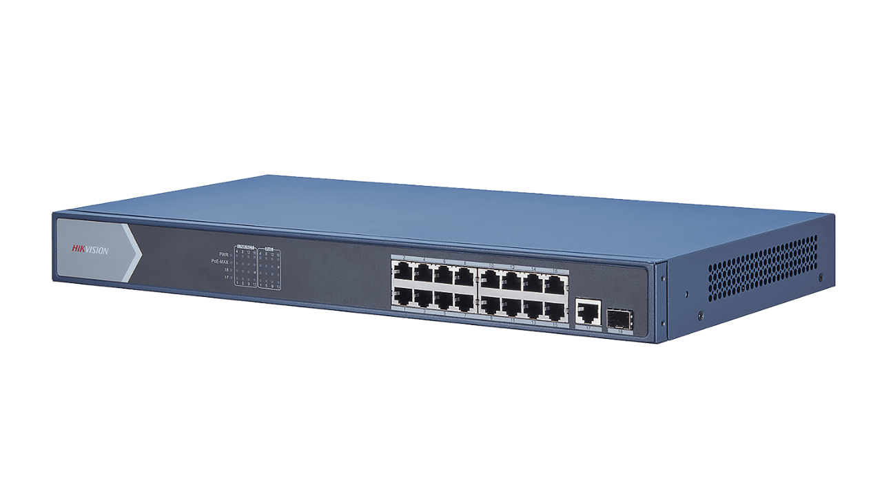 Hikvision DS-3E0518P-E 16 Port Switch