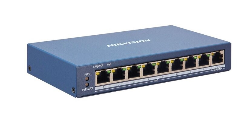 Hikvision DS-3E1309P-EI 8 Port Switch