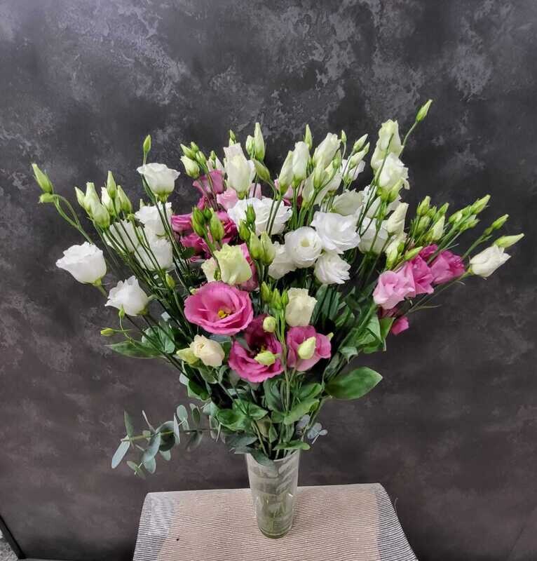 Ramo de 10 tallos de lisianthus