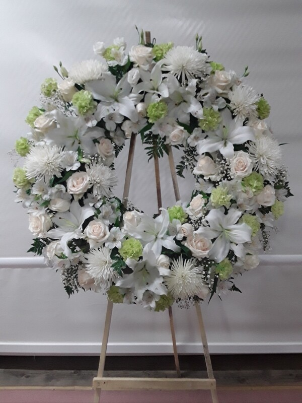 Corona Variada blanca