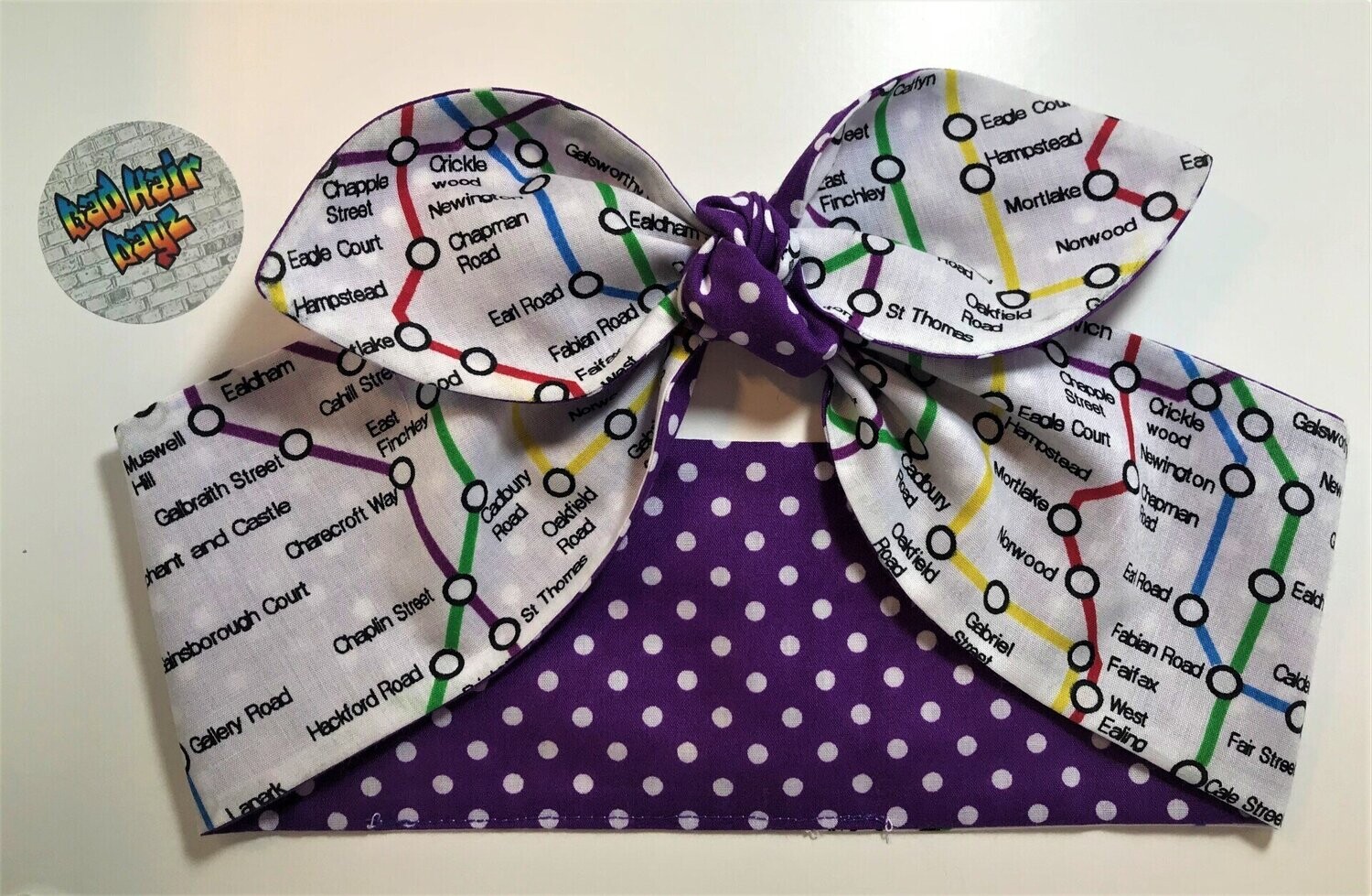 Going Underground! Purple Budget Bandana