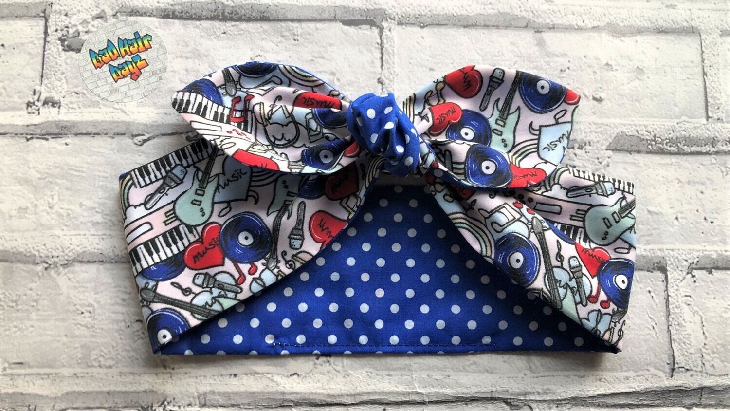 Music Lover! Blue Budget Bandana