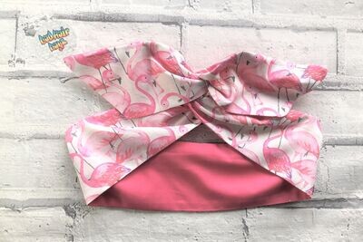 Let's Flamingle! Deluxe Wired Bandana