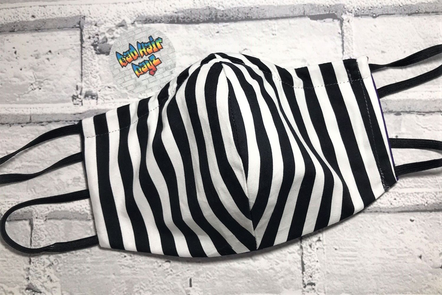 Beetlejuice! Reversible Face Mask