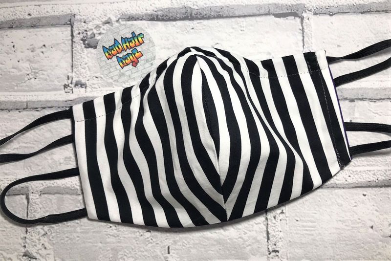 Beetlejuice! Reversible Face Mask