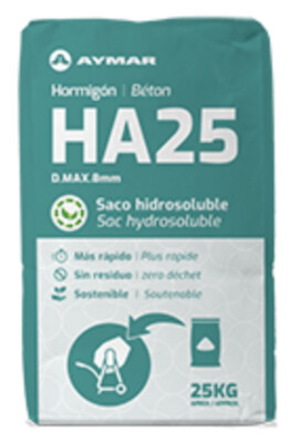 Béton HA-25/8 MM - Sac Soluble dans l'eau