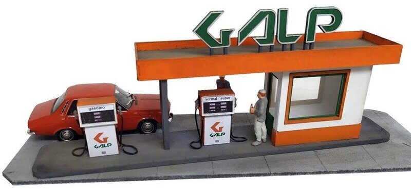 Bombas GALP | Anos 80 [ESCALA 1/43] [1G]