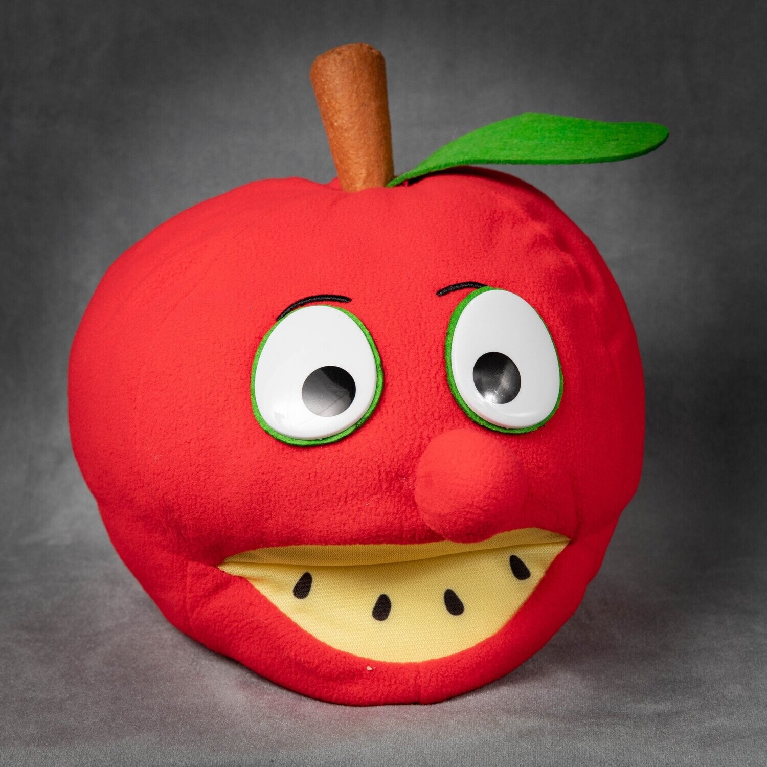 Bauchrednerpuppe Apfel