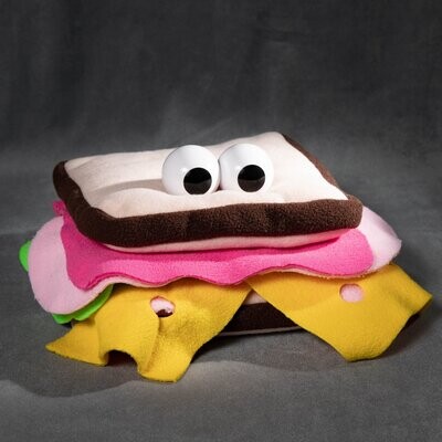 Bauchrednerpuppe Sandwich
