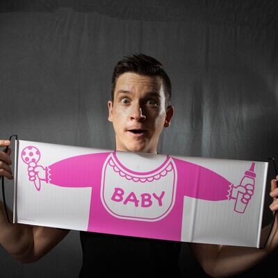 Bannergag - Smoking zu Baby, Original Silly Billy