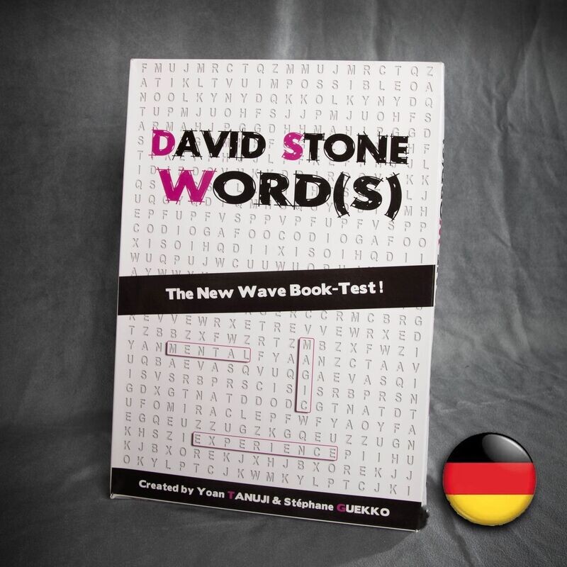 David Stones David Stones "Words" Buchtest - deutsche Version