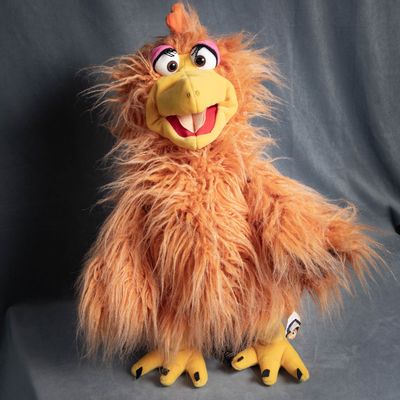 Bauchrednerpuppe Huhn