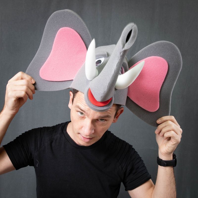 Schaumstoffhut Elefant