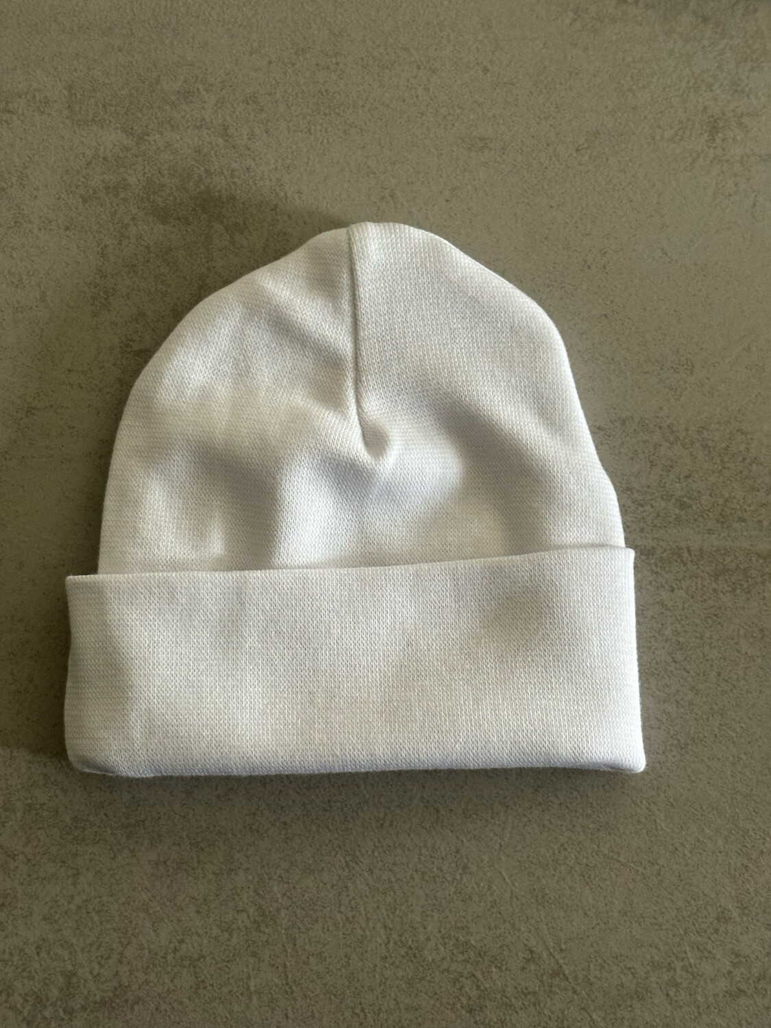 Babymuts met naam: Wit