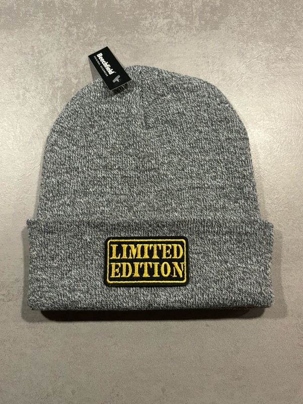 Muts/Beanie “Limited Edition” Geel/zwart