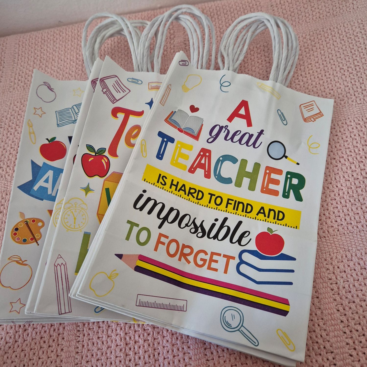 Thank you teacher bags