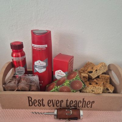 Men&#39;s teacher gifts hamper