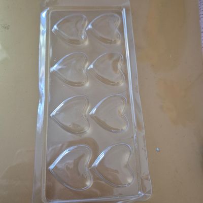 Clear mold hearts