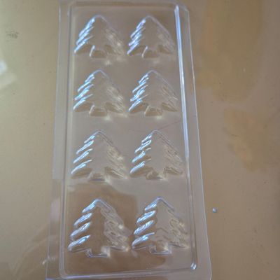 Clear mold Christmas tree